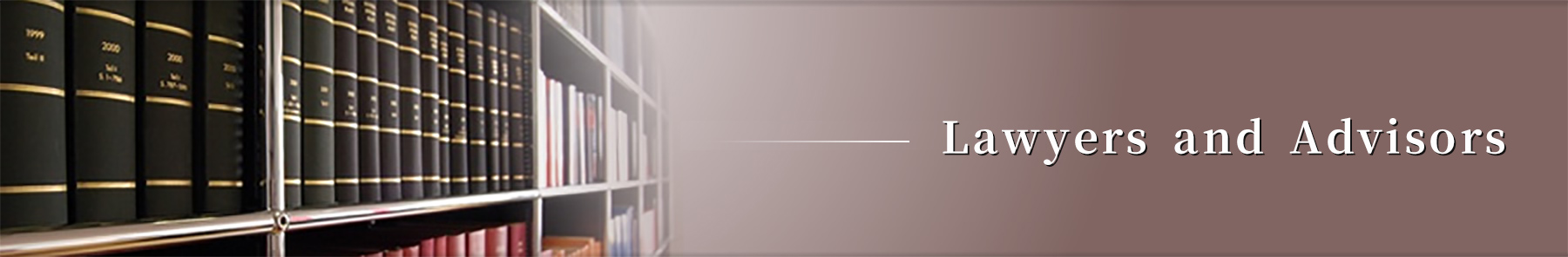 Lawyers and Advisors